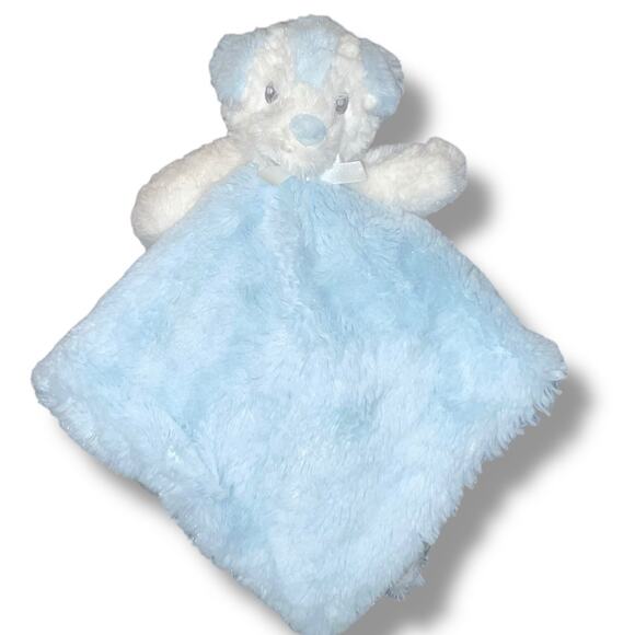 Blankets & Beyond Lovey Bear Rosette Swirls Security Blanket Plush Shower 15" - Picture 12 of 12